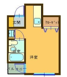 フローラル北平野の物件間取画像